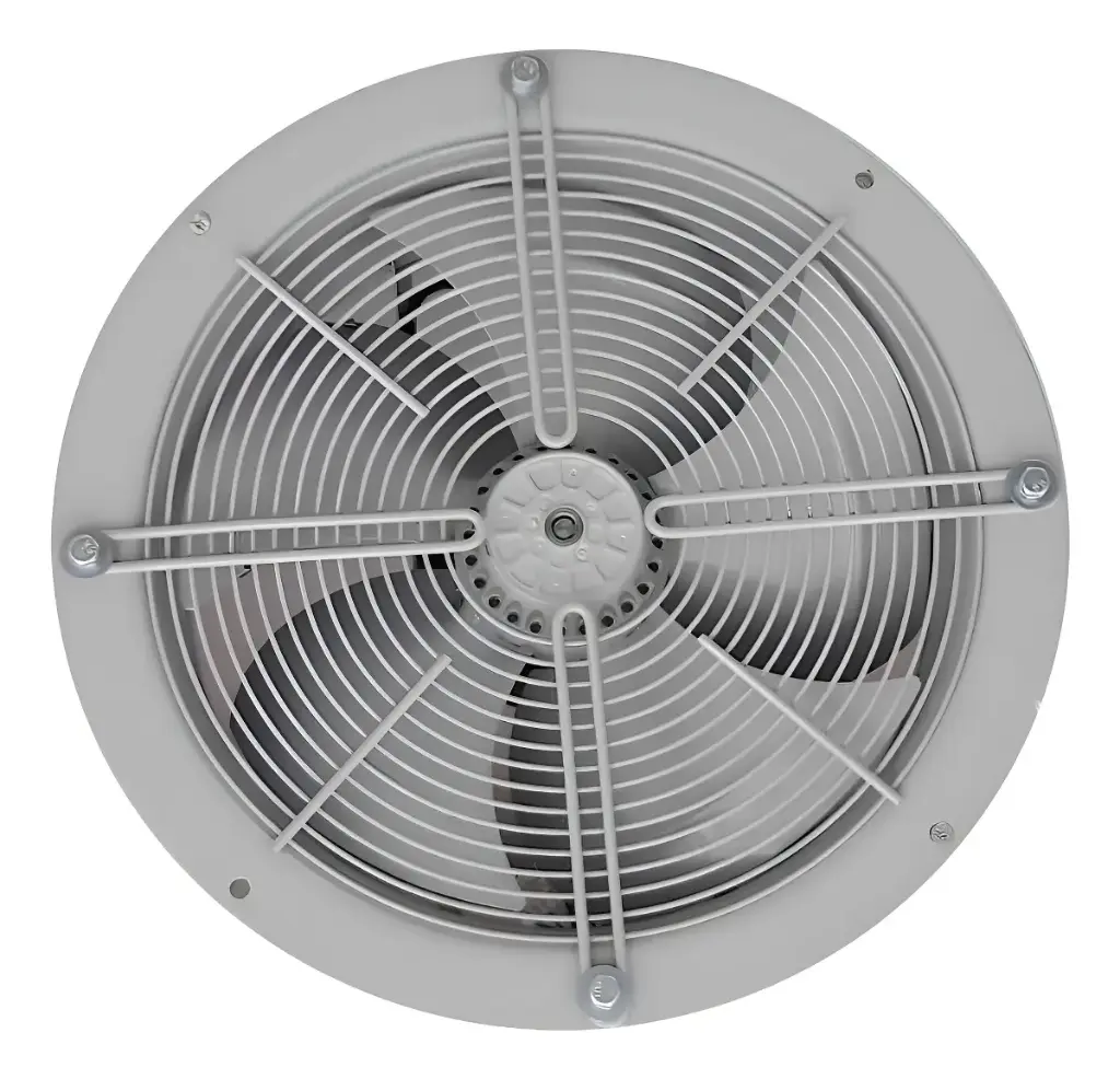 [15-355] EXTRACTOR 16" C/R METALICO GRIS
