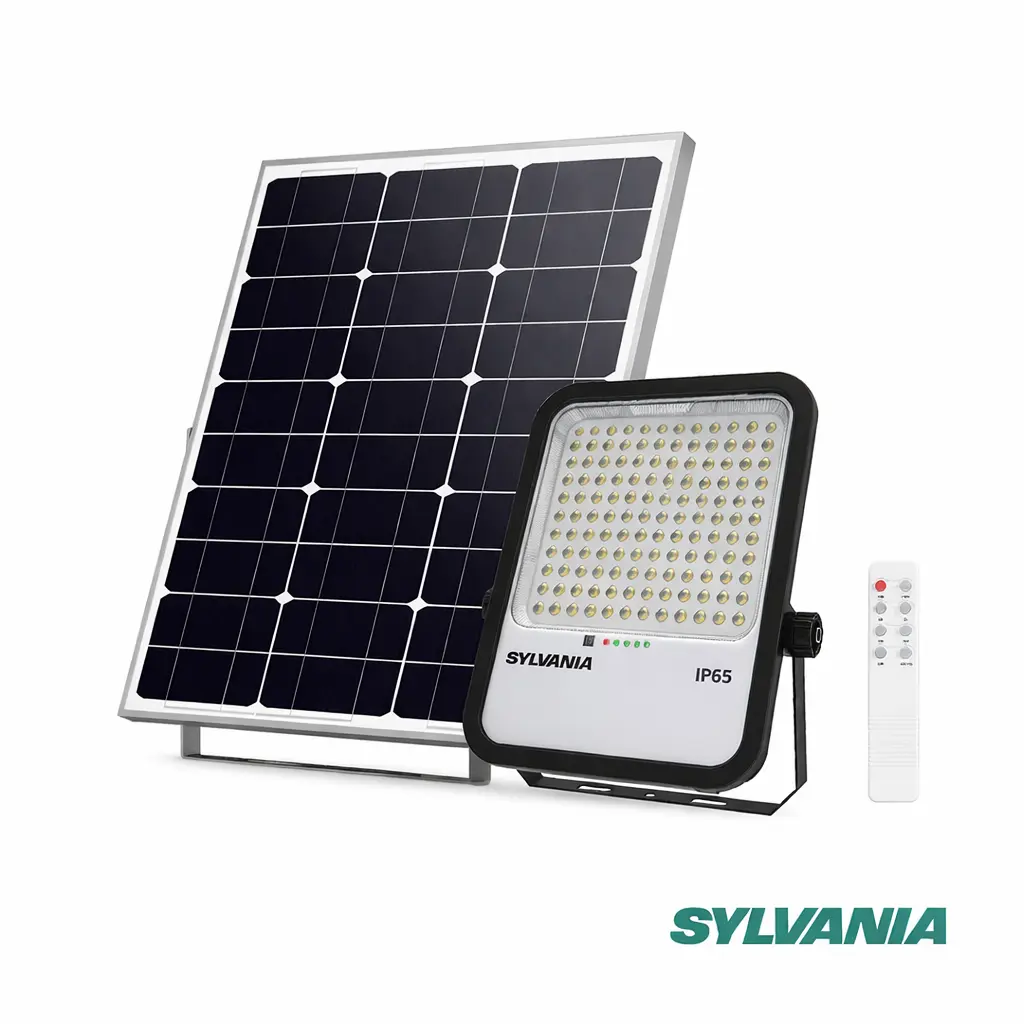 REFLECTOR LED SOLAR 20W BCO + PANEL SYLVANIA