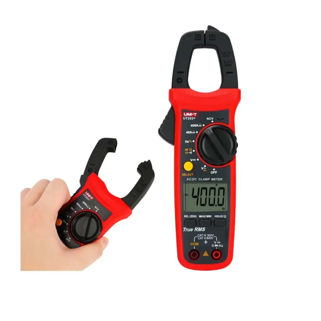 PINZA VOLTIAMPERIMETRICA 600AC/DC UNI-T UT204+
